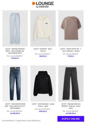 Lounge by Zalando - gazetka promocyjna Specjalne okazje:  Levi's® - Kobiety od środy 26.11 do niedzieli 30.11 - strona 2