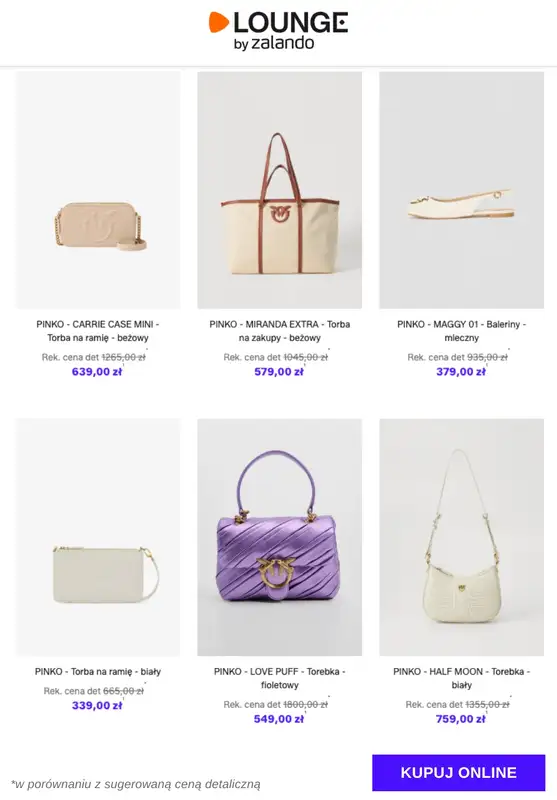 Lounge by Zalando - gazetka promocyjna Do -75% Pinko - Buty & Akcesoria od środy 26.11 do soboty 29.11 - strona 7