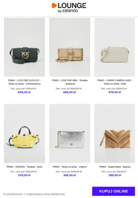 Lounge by Zalando - gazetka promocyjna Do -75% Pinko - Buty & Akcesoria od środy 26.11 do soboty 29.11 - strona 8