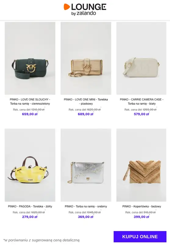 Lounge by Zalando - gazetka promocyjna Do -75% Pinko - Buty & Akcesoria od środy 26.11 do soboty 29.11 - strona 8