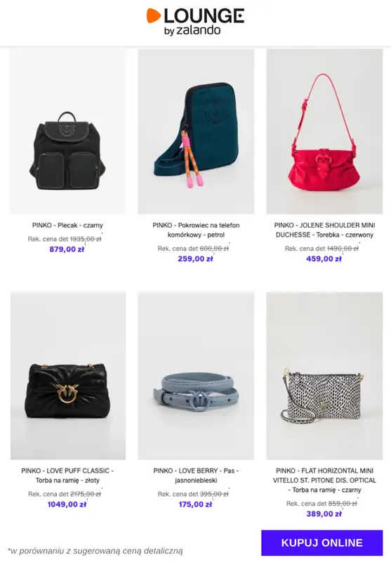 Lounge by Zalando - gazetka promocyjna Do -75% Pinko - Buty & Akcesoria od środy 26.11 do soboty 29.11 - strona 10