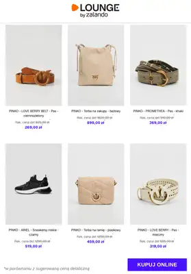 Lounge by Zalando - gazetka promocyjna Do -75% Pinko - Buty & Akcesoria od środy 26.11 do soboty 29.11 - strona 5