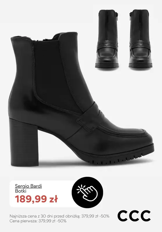 CCC - gazetka promocyjna PROMOCJE - zimowe obuwie damskie od środy 26.11  - strona 4
