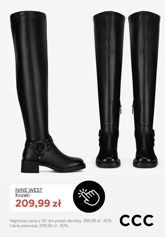 CCC - gazetka promocyjna PROMOCJE - zimowe obuwie damskie od środy 26.11  - strona 9