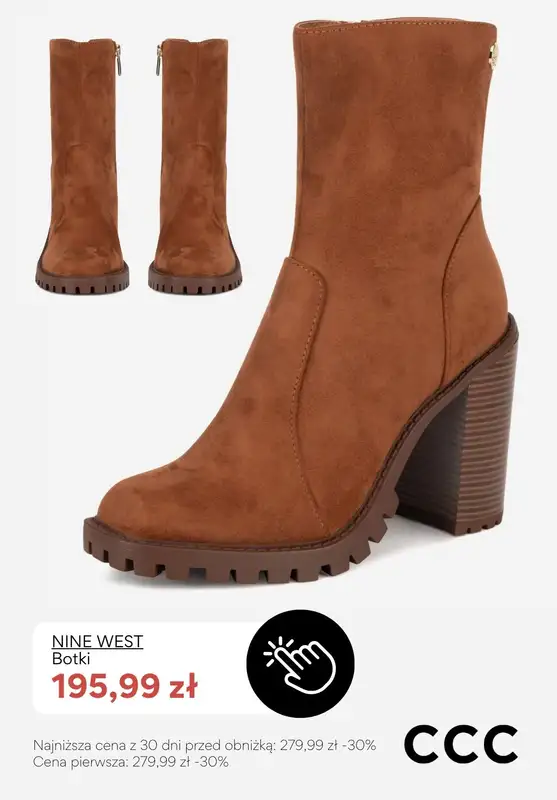 CCC - gazetka promocyjna PROMOCJE - zimowe obuwie damskie od środy 26.11  - strona 5