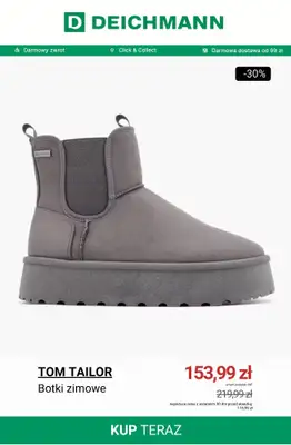 Deichmann - gazetka promocyjna Do -50% na botki zimowe i śniegowce od środy 26.11 do poniedziałku 01.12 - strona 2