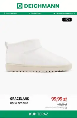 Deichmann - gazetka promocyjna Do -50% na botki zimowe i śniegowce od środy 26.11 do poniedziałku 01.12 - strona 9