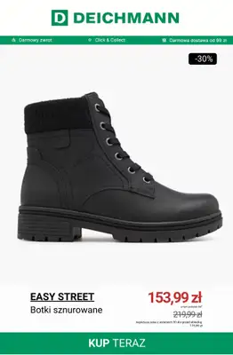 Deichmann - gazetka promocyjna Do -50% na botki zimowe i śniegowce od środy 26.11 do poniedziałku 01.12 - strona 3