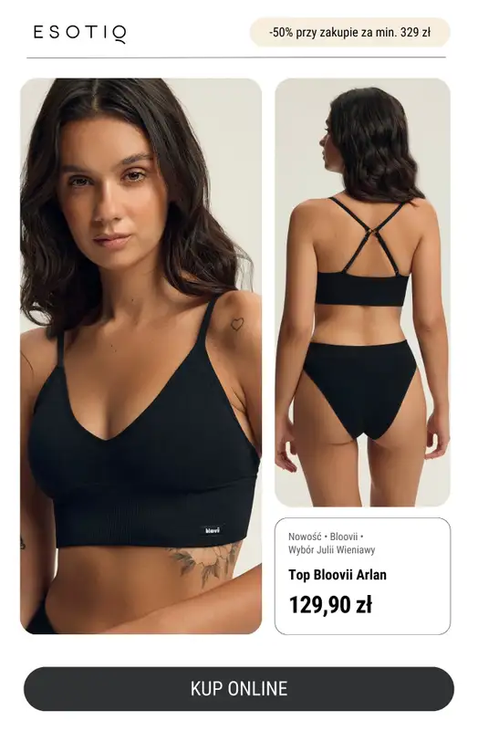 Esotiq - gazetka promocyjna -50% przy zakupach za min. 329 zł od środy 26.11 do niedzieli 30.11 - strona 11