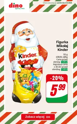 Dino - gazetka promocyjna Słodycze na święta - SUPER OFERTY! od czwartku 27.11  - strona 3