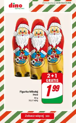 Dino - gazetka promocyjna Słodycze na święta - SUPER OFERTY! od czwartku 27.11  - strona 2