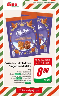 Dino - gazetka promocyjna Słodycze na święta - SUPER OFERTY! od czwartku 27.11  - strona 5