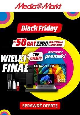 Media Markt - gazetka promocyjna Wielki Finał Black Friday! od środy 26.11 do niedzieli 30.11