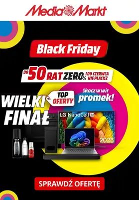 Media Markt - gazetka promocyjna Wielki Finał Black Friday! od środy 26.11 do niedzieli 30.11