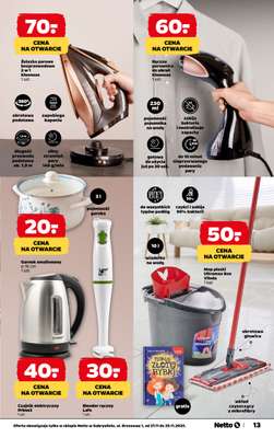 Netto - gazetka promocyjna Gabryelin - Wielkie otwarcie już w czwartek 27.11 od czwartku 27.11 do soboty 29.11 - strona 13