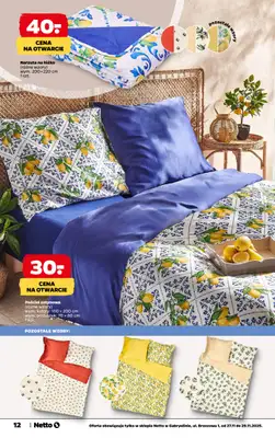 Netto - gazetka promocyjna Gabryelin - Wielkie otwarcie już w czwartek 27.11 od czwartku 27.11 do soboty 29.11 - strona 12