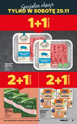 Netto - gazetka promocyjna Gabryelin - Wielkie otwarcie już w czwartek 27.11 od czwartku 27.11 do soboty 29.11 - strona 3