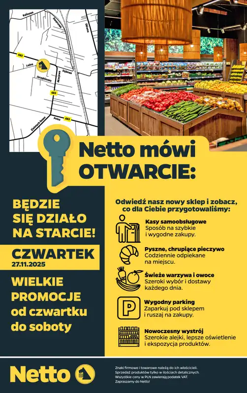 Netto - gazetka promocyjna Gabryelin - Wielkie otwarcie już w czwartek 27.11 od czwartku 27.11 do soboty 29.11 - strona 16