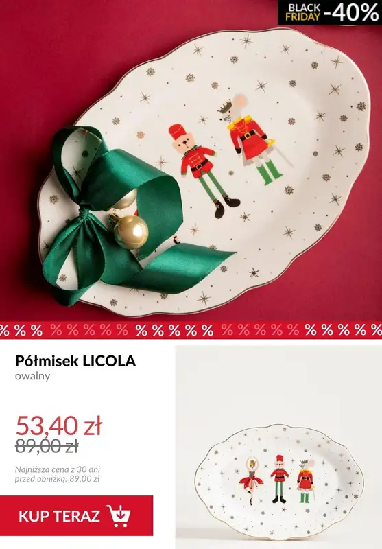 Homla - gazetka promocyjna Do -40% na produkty świąteczne od środy 26.11 do niedzieli 30.11 - strona 2