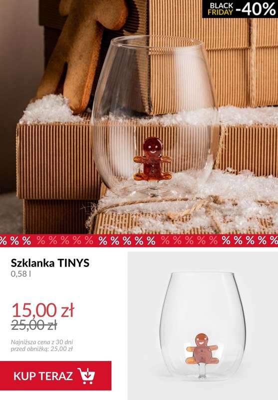 Homla - gazetka promocyjna Do -40% na produkty świąteczne od środy 26.11 do niedzieli 30.11 - strona 11