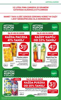 Żabka - gazetka promocyjna Gazetka od środy 19.11 do wtorku 02.12 - strona 27