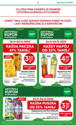 Żabka - gazetka promocyjna Gazetka od środy 19.11 do wtorku 02.12 - strona 27