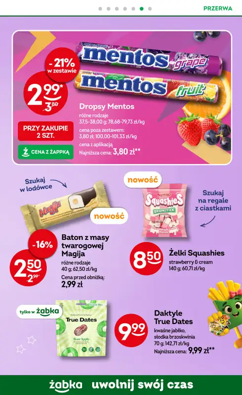 Żabka - gazetka promocyjna Gazetka od środy 19.11 do wtorku 02.12 - strona 57