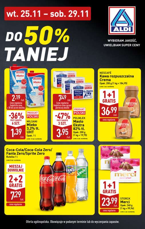 Aldi - gazetka promocyjna Black Week w Aldi! od środy 26.11 do soboty 29.11 - strona 3