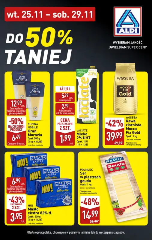 Aldi - gazetka promocyjna Black Week w Aldi!   - strona 2