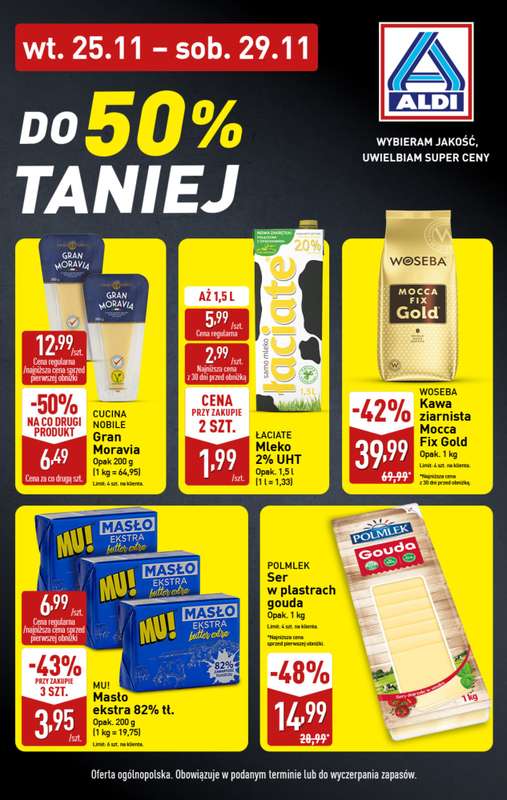 Aldi - gazetka promocyjna Black Week w Aldi! od środy 26.11 do soboty 29.11 - strona 2