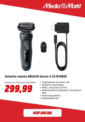 Media Markt - gazetka promocyjna Męskie golarki elektryczne w super cenach od środy 26.11 do poniedziałku 01.12 - strona 5