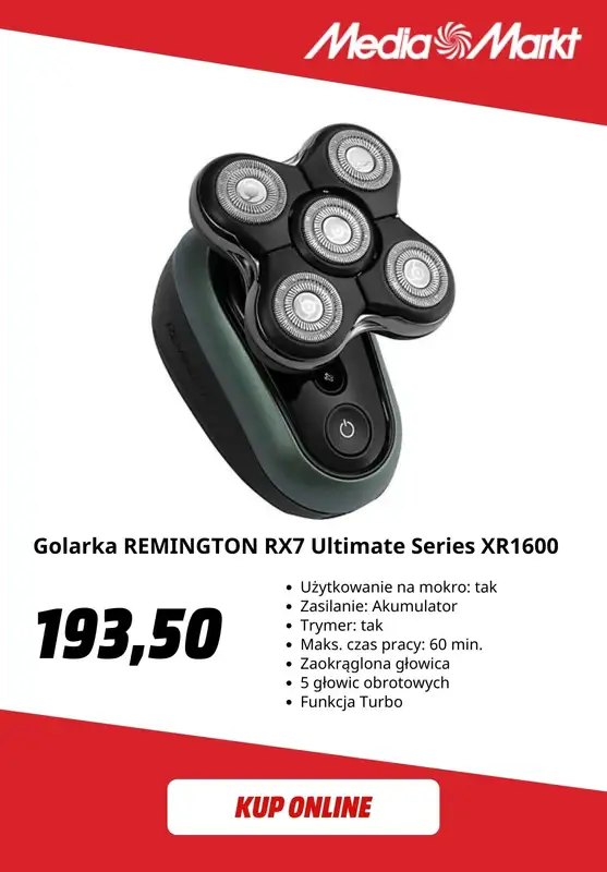 Media Markt - gazetka promocyjna Męskie golarki elektryczne w super cenach od środy 26.11 do poniedziałku 01.12 - strona 3
