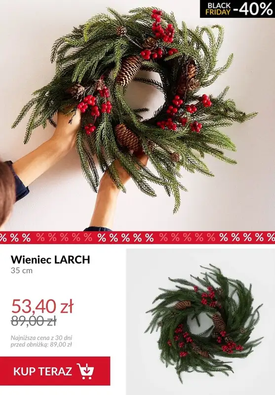 Prezenty - gazetka promocyjna Homla | Do -40% na produkty świąteczne od środy 26.11 do niedzieli 30.11 - strona 12