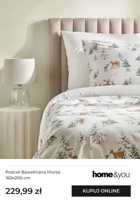 home&you - gazetka promocyjna Pościele świąteczne od środy 26.11 do niedzieli 07.12 - strona 9