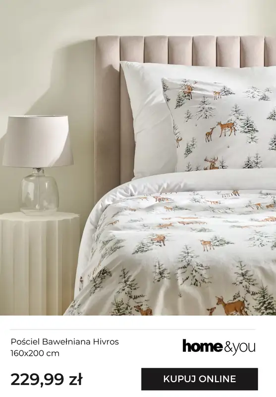 home&you - gazetka promocyjna Pościele świąteczne od środy 26.11 do niedzieli 07.12 - strona 9