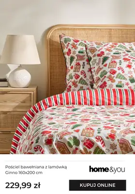 home&you - gazetka promocyjna Pościele świąteczne od środy 26.11 do niedzieli 07.12 - strona 5