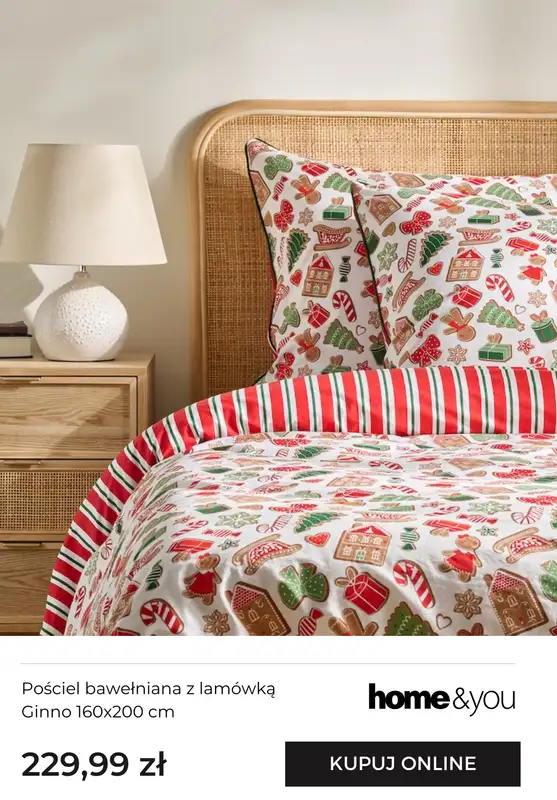 home&you - gazetka promocyjna Pościele świąteczne od środy 26.11 do niedzieli 07.12 - strona 5