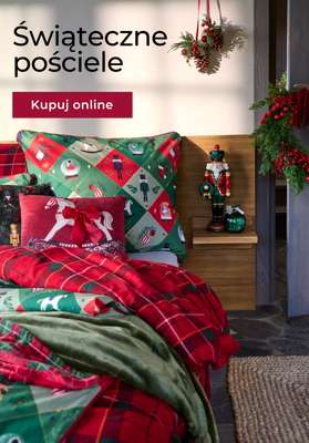 home&you - gazetka promocyjna Pościele świąteczne od środy 26.11 do niedzieli 07.12