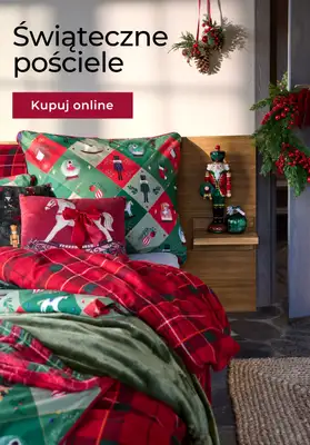 home&you - gazetka promocyjna Pościele świąteczne od środy 26.11 do niedzieli 07.12