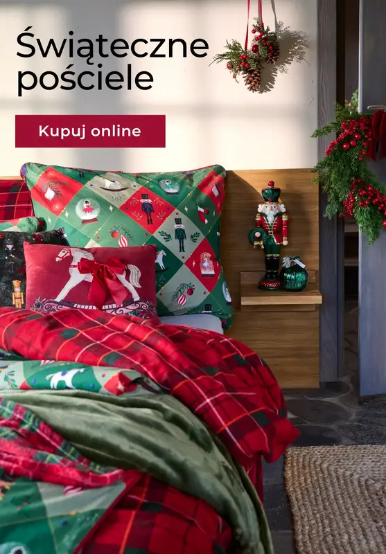 home&you - gazetka promocyjna Pościele świąteczne od środy 26.11 do niedzieli 07.12