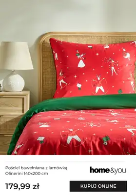 home&you - gazetka promocyjna Pościele świąteczne od środy 26.11 do niedzieli 07.12 - strona 4