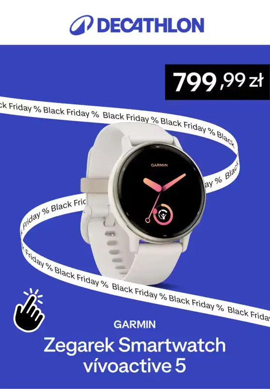 Decathlon - gazetka promocyjna Promocje na smartwatche Garmin od środy 26.11  - strona 3
