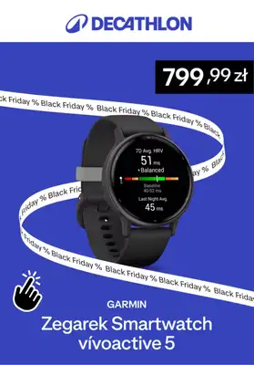 Decathlon - gazetka promocyjna Promocje na smartwatche Garmin od środy 26.11  - strona 4