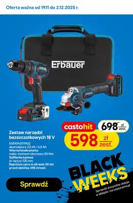 Castorama - gazetka promocyjna Najlepsze oferty Black Weeks od środy 26.11 do wtorku 02.12 - strona 5