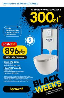 Castorama - gazetka promocyjna Najlepsze oferty Black Weeks od środy 26.11 do wtorku 02.12 - strona 4