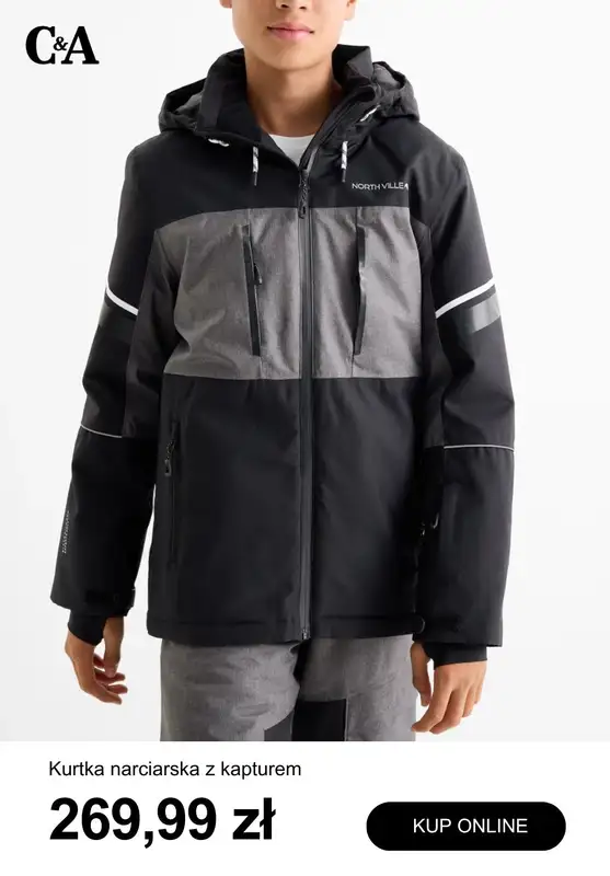 C&A - gazetka promocyjna Odzież narciarska dla chłopców od środy 26.11  - strona 12