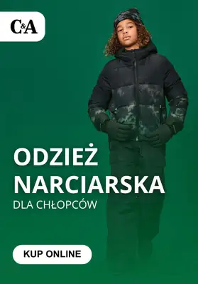 C&A - gazetka promocyjna Odzież narciarska dla chłopców od środy 26.11 
