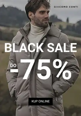 BLACK FRIDAY - gazetka promocyjna Giacomo Conti | Do -75% Black Sale od środy 26.11 do niedzieli 30.11