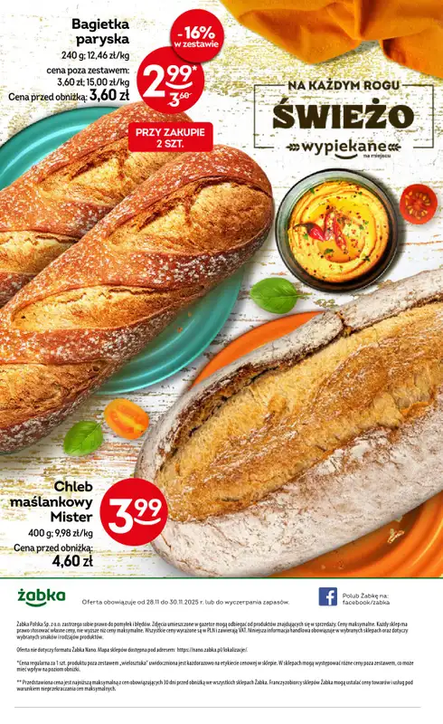 Żabka - gazetka promocyjna Gazetka weekendowa od piątku 28.11 do niedzieli 30.11 - strona 6