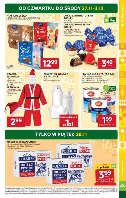Stokrotka - gazetka promocyjna Gazetka Supermarket od czwartku 27.11 do środy 03.12 - strona 3